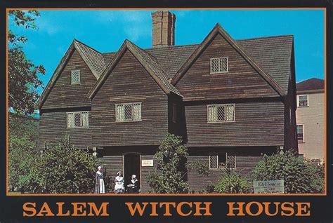 Experience the chilling atmosphere of the historic Salem witch house